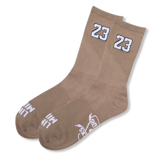 '23' Crew Socks